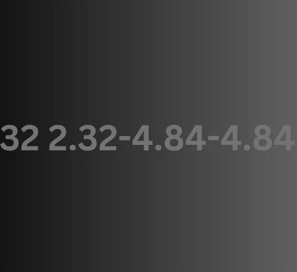 32.32 2.32-4.84-4.84 65: Exploring the Power of Numbers in Everyday Life