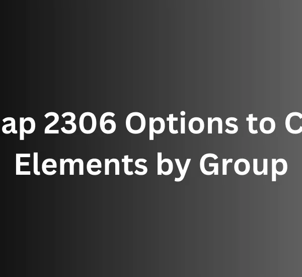 Femap 2306 Options to Color Elements by Group: Enhancing Model Clarity