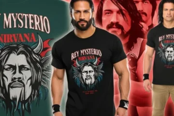 Rey mysterio nirvana inspired shirt