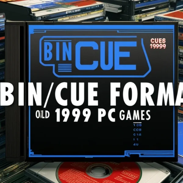 BIN CUE Format Old 1999 PC Games: Rise, Files Function, Benefits, Supporting Emulation, Gaming Legacy And More