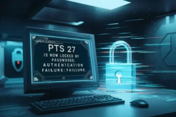 The PTS/27 is now locked by password