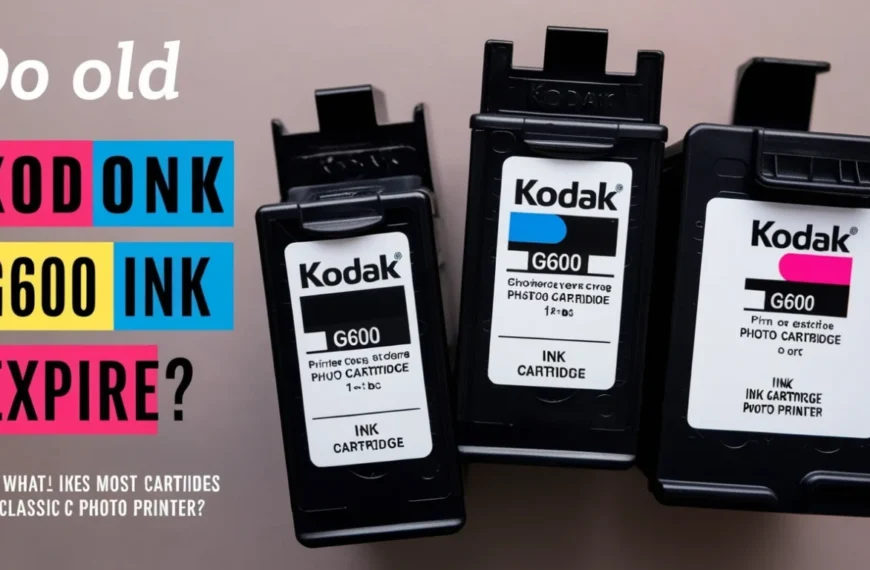 Kodak G600 Expiration:Understanding, Why Matters, Spot Expired, Cartridge Shelf Life And More