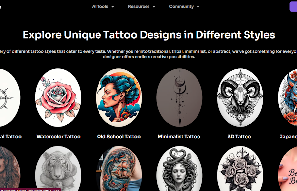 Custom Tattoo Designs with PicLumen AI Generator – Your Ink, Your Way