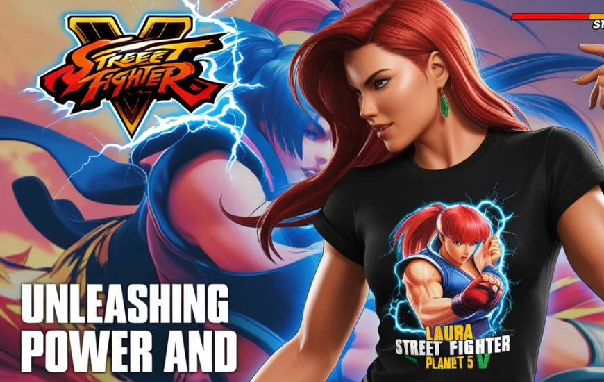 Laura Street Fighter 5 Planet Shirt: The Story Behind the Iconic Design