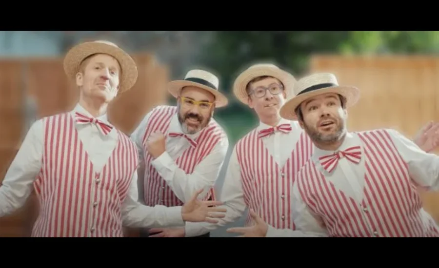 Barbershop quartet everard pbs