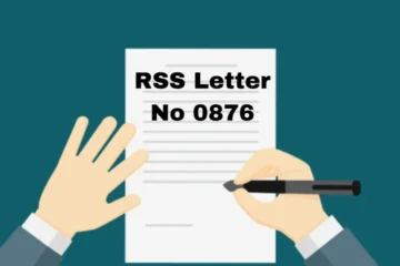 Rss letter no 0876