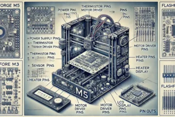 flashforge m5 pcb pinouts