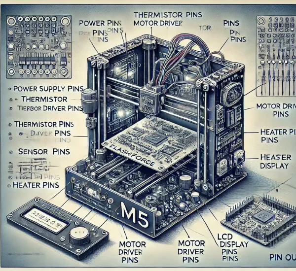 flashforge m5 pcb pinouts