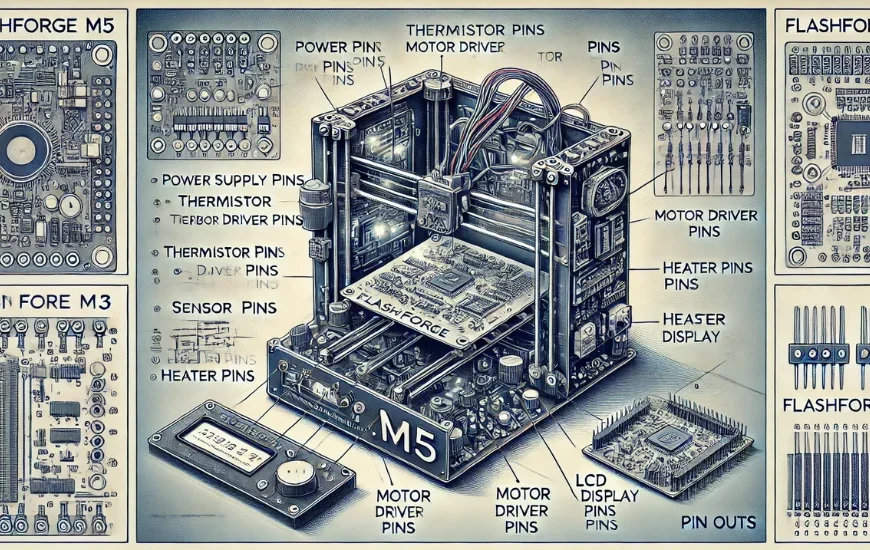 FlashForge M5 PCB Pinouts: 7 Crucial Steps to Master Your Printer’s Connections