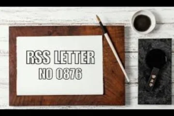 rss letter no 0876